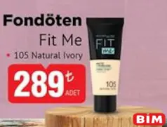 MAYBELLİNE FİT ME FONDÖTEN indirimli fiyat MAYBELLİNE FİT ME FONDÖTEN fiyat ve kampanya bilgisi